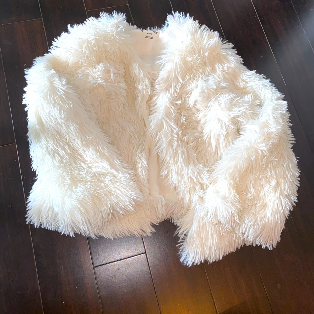 Fluffy jacket size 7/8